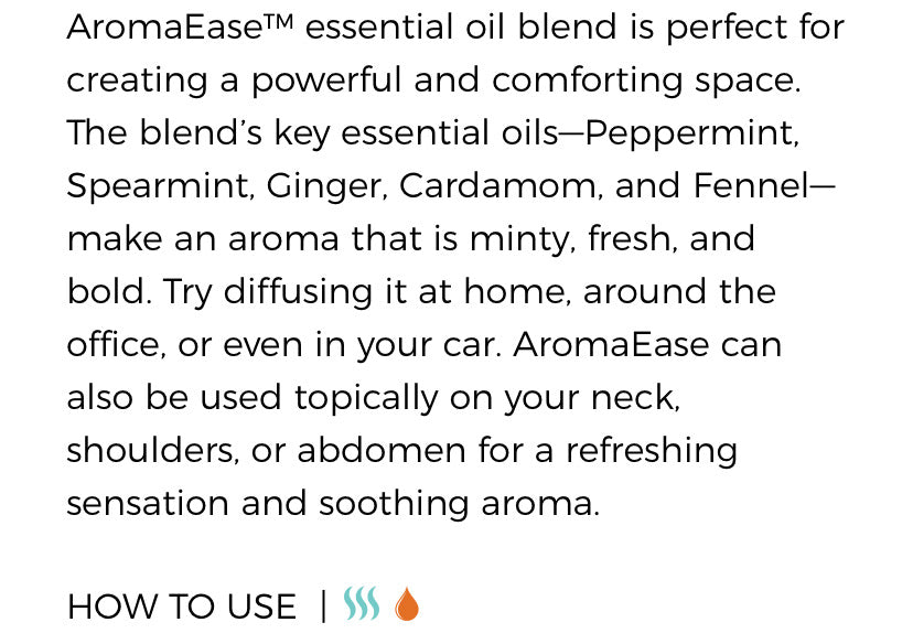 Aromaease Essential Oil (Young Living Essential Oils)