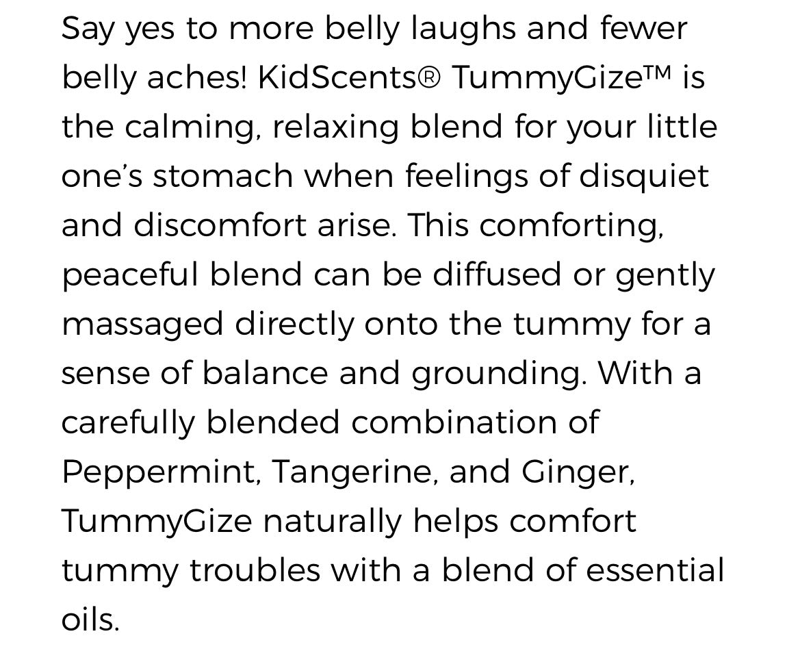 Tummygize KidsScents Essential Oil (Young Living Essential Oils)