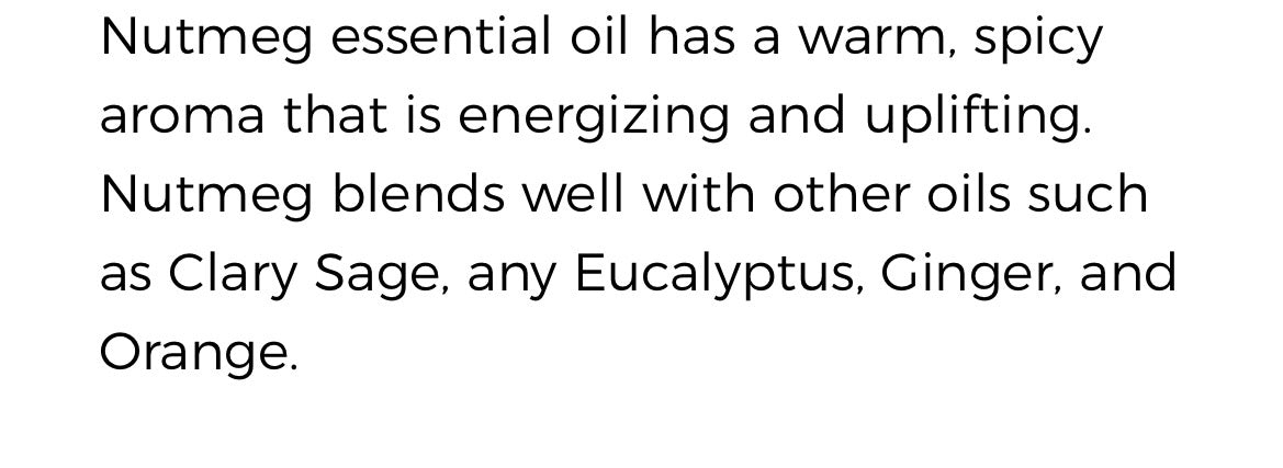 Nutmeg Essential Oil (Young Living Essential Oils)