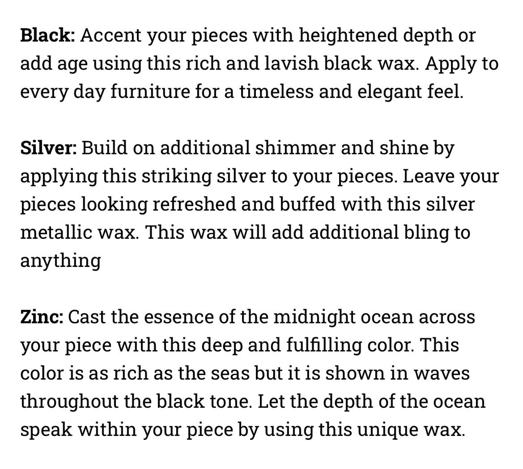 Gilding Wax  / Dixie Belle Chalk Mineral Paint