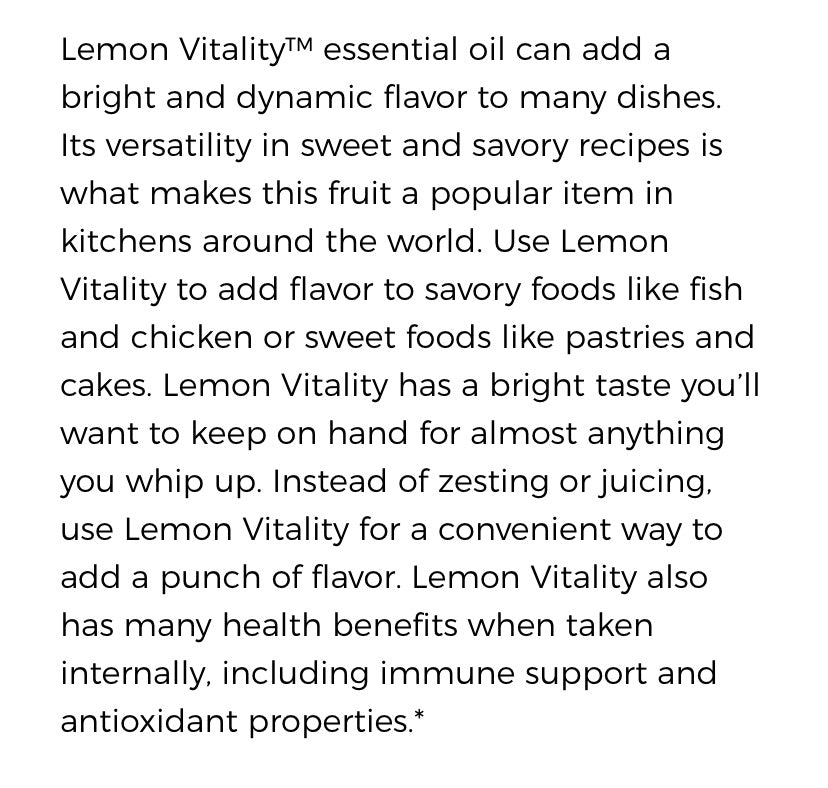 Lemon Essential Oil (Young Living Essential Oils)