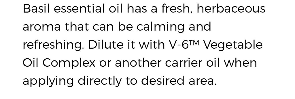 Basil Essential Oil (Young Living Essential Oils)