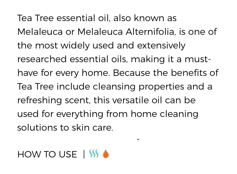 Tea Tree Essential Oil (Young Living Essential Oils)