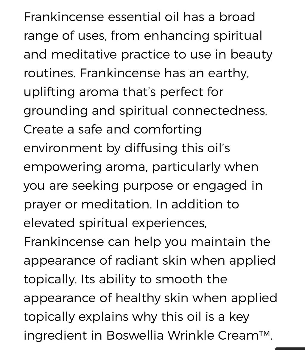 Frankincense Essential Oil (Young Living Essential Oils)